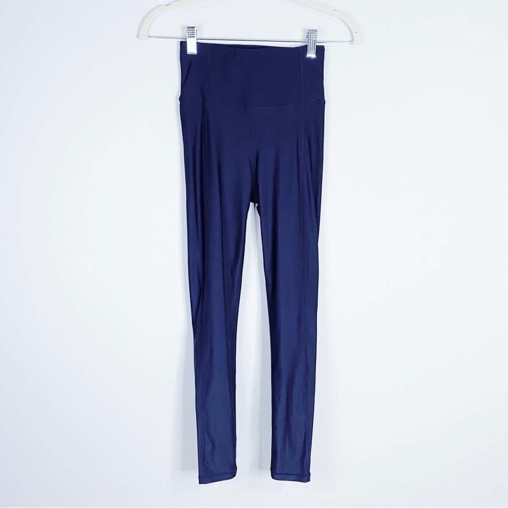 Sweaty Betty - Navy High Shine 7/8 Leggings